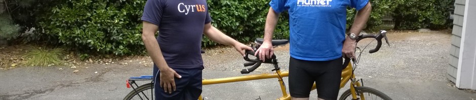 Ross and Cyrus Raising funds for Fred Hutch