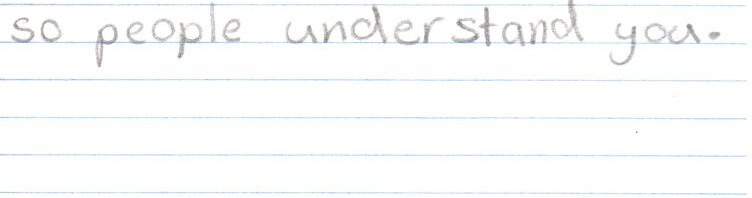 Advice from 4th Graders – Week 8